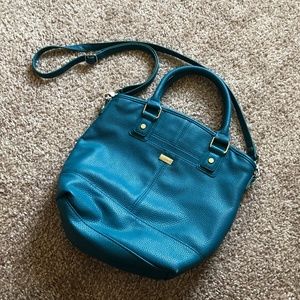 Jewell Thirty One Paris Purse - Teal Pebble